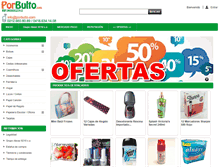 Tablet Screenshot of porbulto.com